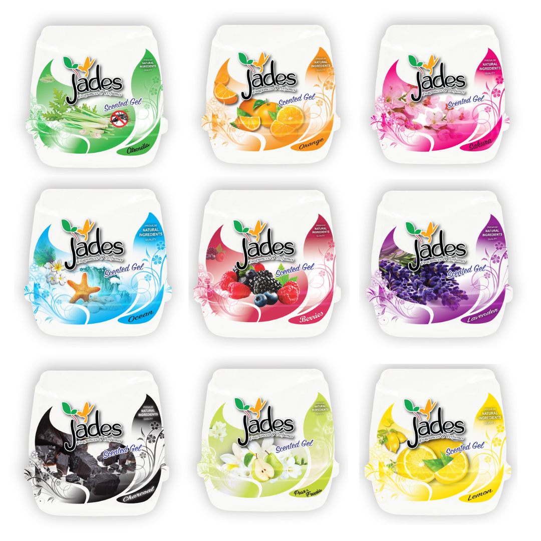 Jades Scented Gel Air Fresheners 180g